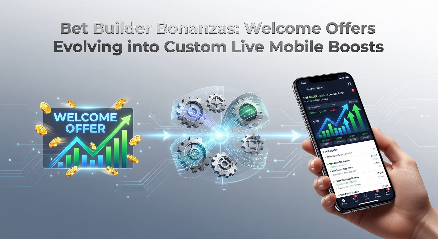 Live betting app interface with personalized bet builder boost applied to an NFL game, showing odds and custom selections