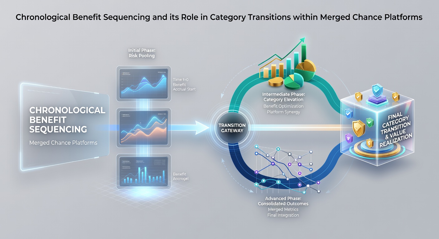 Timeline graphic showing benefit sequencing across sports betting and casino sections in a unified platform