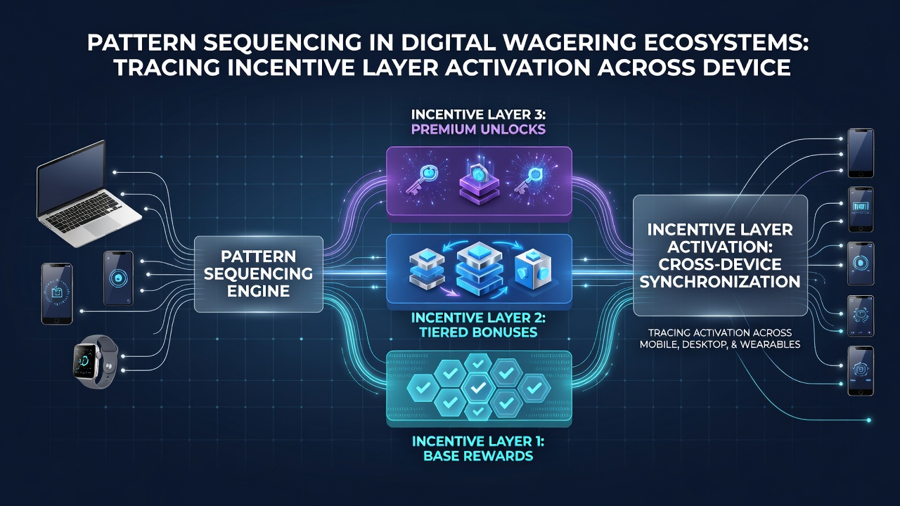 Chart displaying device transition statistics and incentive activation rates across wagering sessions in 2026